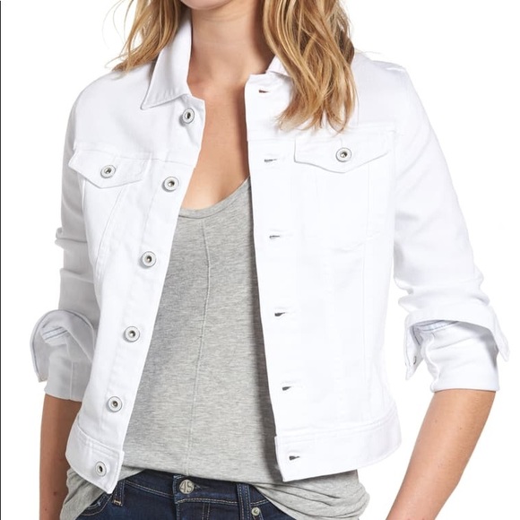 ag white denim jacket